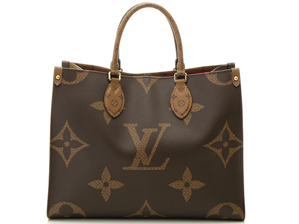 LOUIS VUITTON On The Go Long Shoulder Handle Monogram Giant Reverse